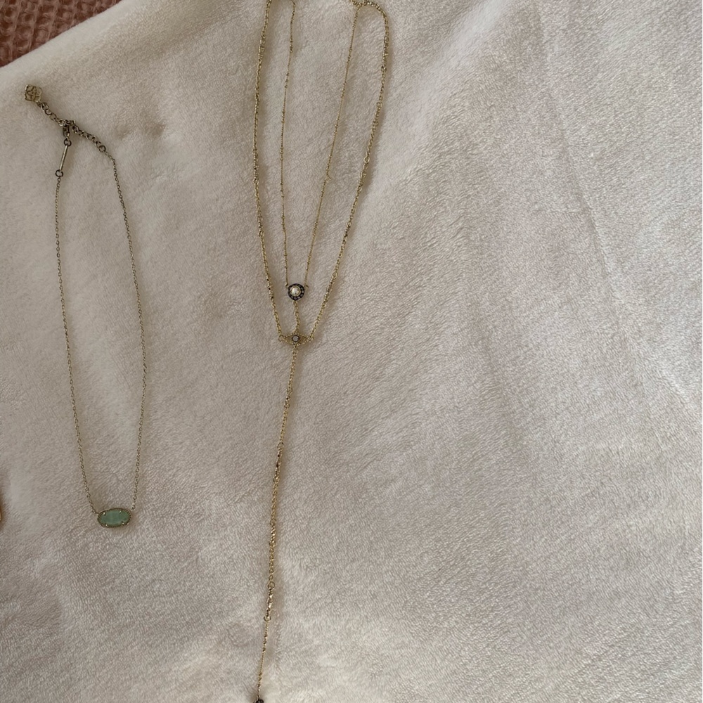 Kendra Scott Gold Necklaces
